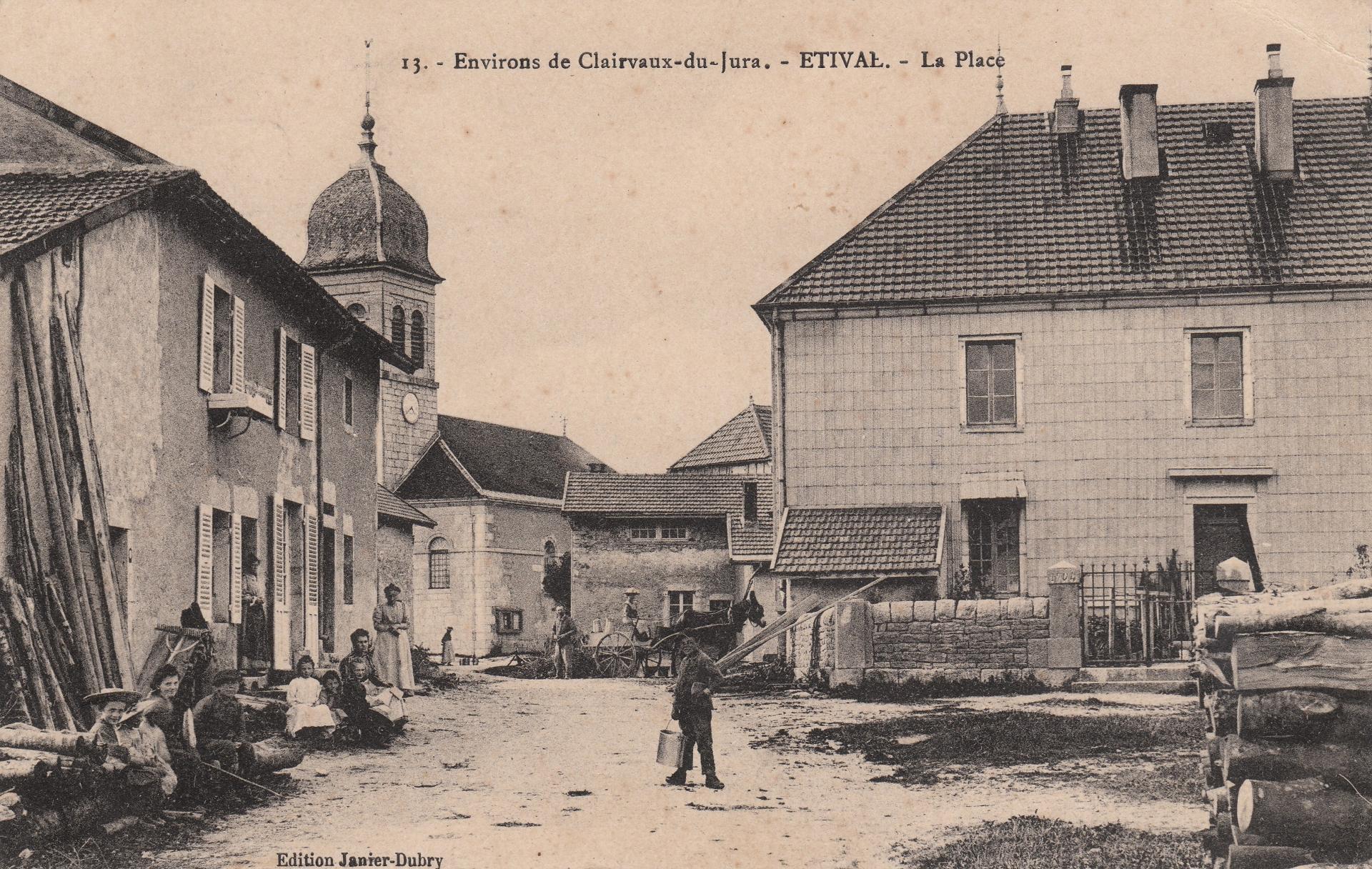Vue d'Etival